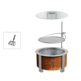 Smokeless Fire Pit Grilling Bundle