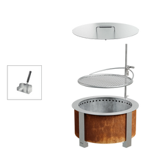 Smokeless Fire Pit Grilling Bundle