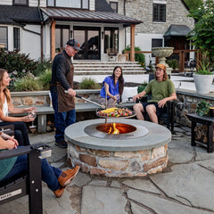 Zentro Stainless Steel Smokeless Fire Pit Insert