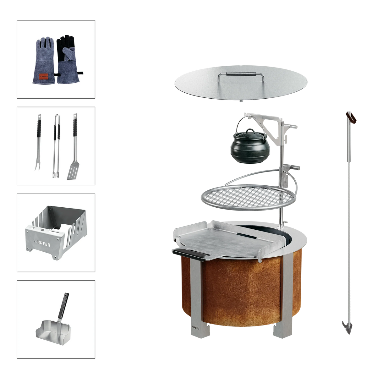 Fire Pit Firemaster Bundle