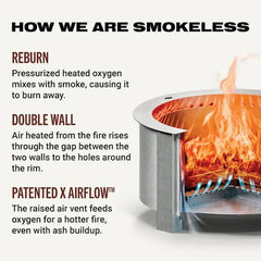 X Series Smokeless Fire Pit